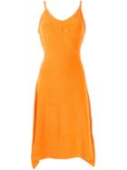 Sunnei Long Beach Dress - Orange