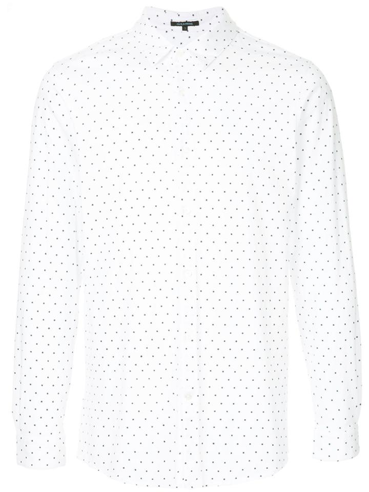 Guild Prime Dot Pattern Shirt - White