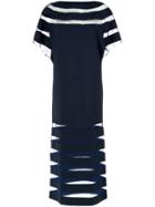 Gloria Coelho Sheer Panels Dress - Unavailable