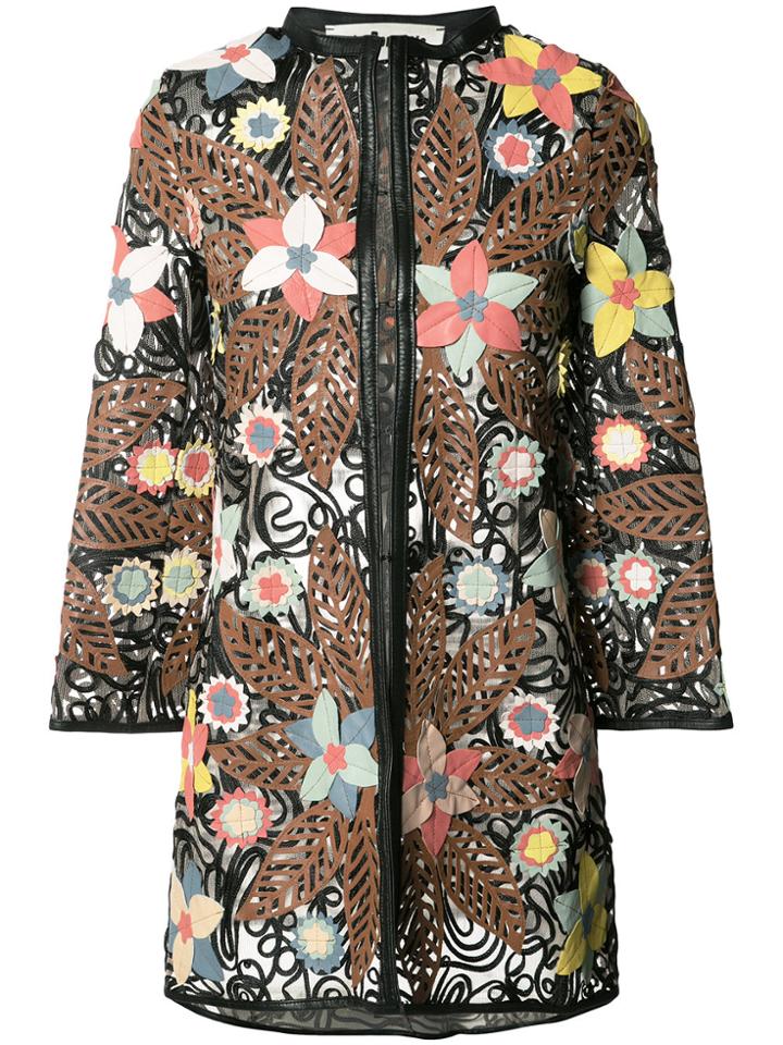 Caban Romantic 'indian Tree' Jacket - Brown