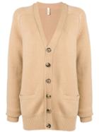 Extreme Cashmere V-neck Cardigan - Brown
