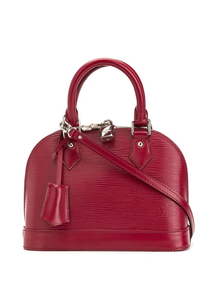 Louis Vuitton Pre-owned Alma Bb Tote - Red