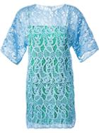 Vionnet Embroidered Lace Dress