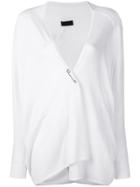 Oyuna Pin Cardigan - White