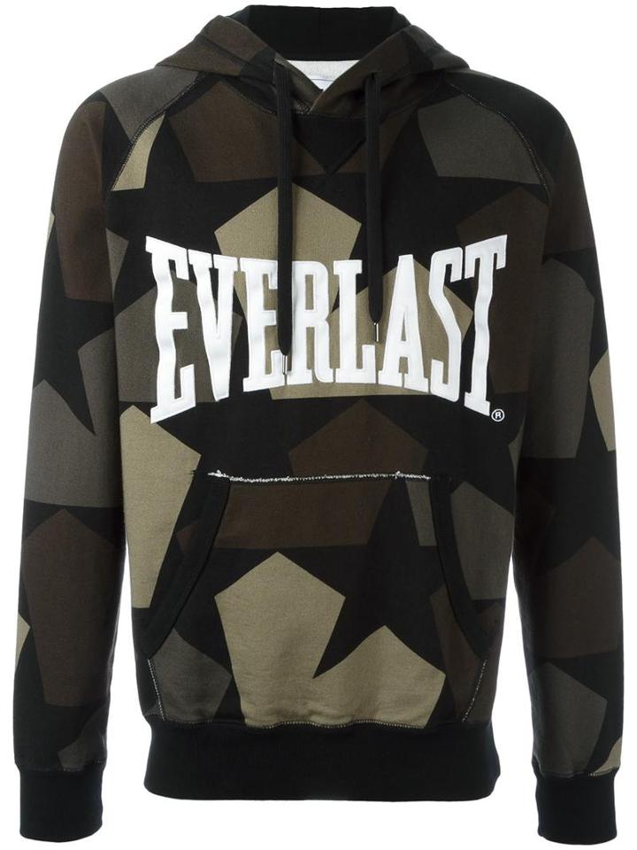 Ports 1961 Camouflage Print Hoodie, Men's, Size: Large, Black, Cotton