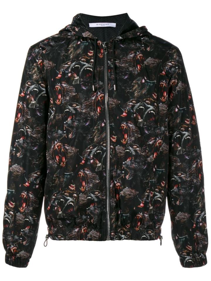 Givenchy Baboon Print Windbreaker Jacket
