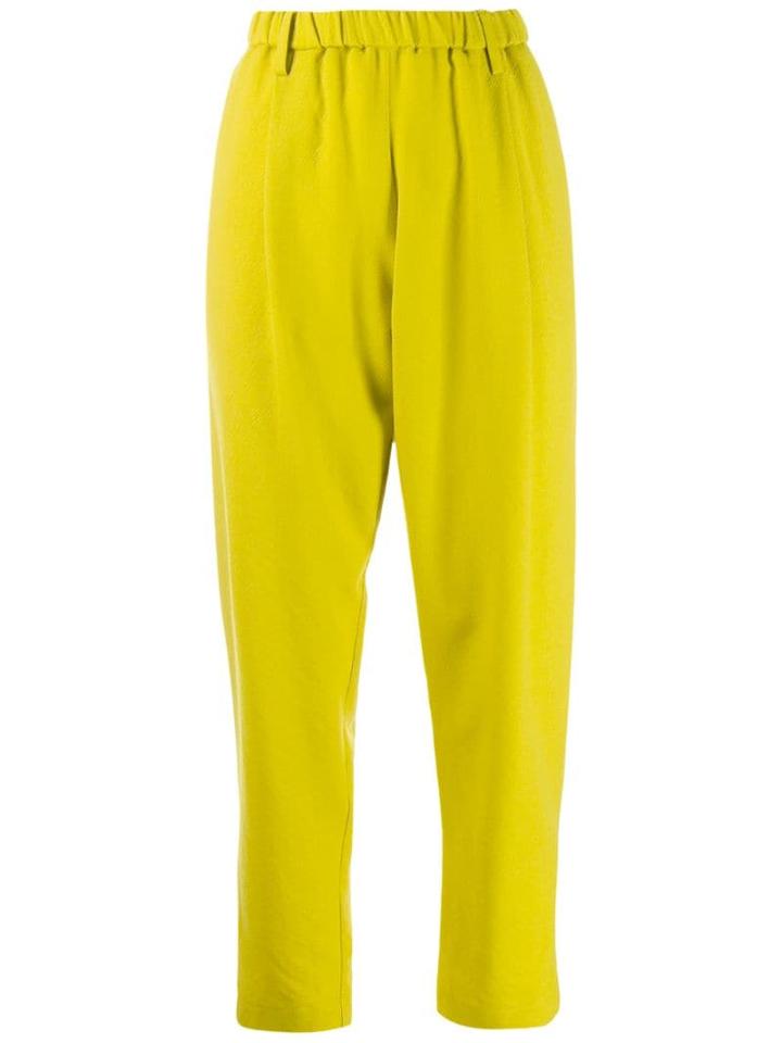 Forte Forte Stella Knit Slacks - Yellow