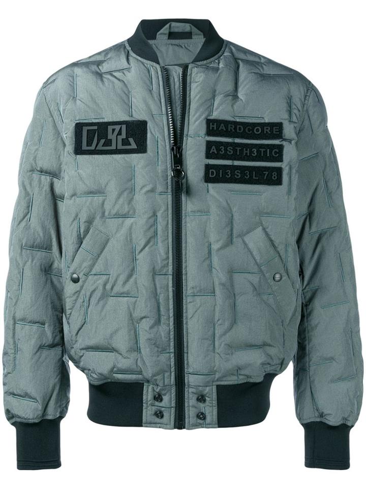 Diesel W-tanaka Down Jacket - Green