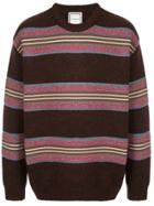 Wooyoungmi Striped Sweater - Red