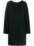 Y's Micro Ribbed Dress - Black