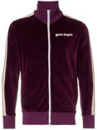 Palm Angels Palm Chenille Trk Jkt Plum - Pink & Purple