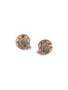 Chanel Vintage Teardrop Clip-on Earrings - Multicolour