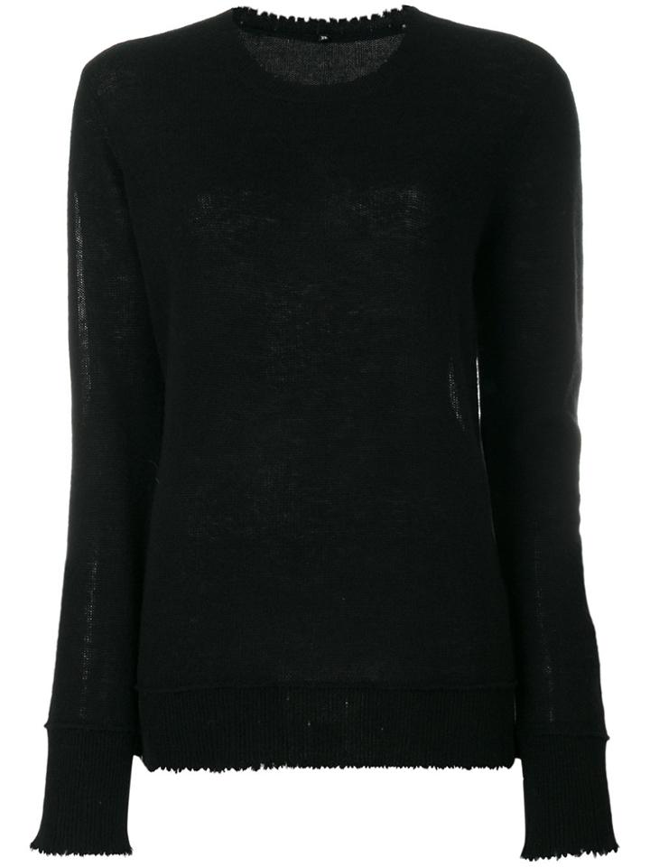 R13 Cashmere Jumper - Black