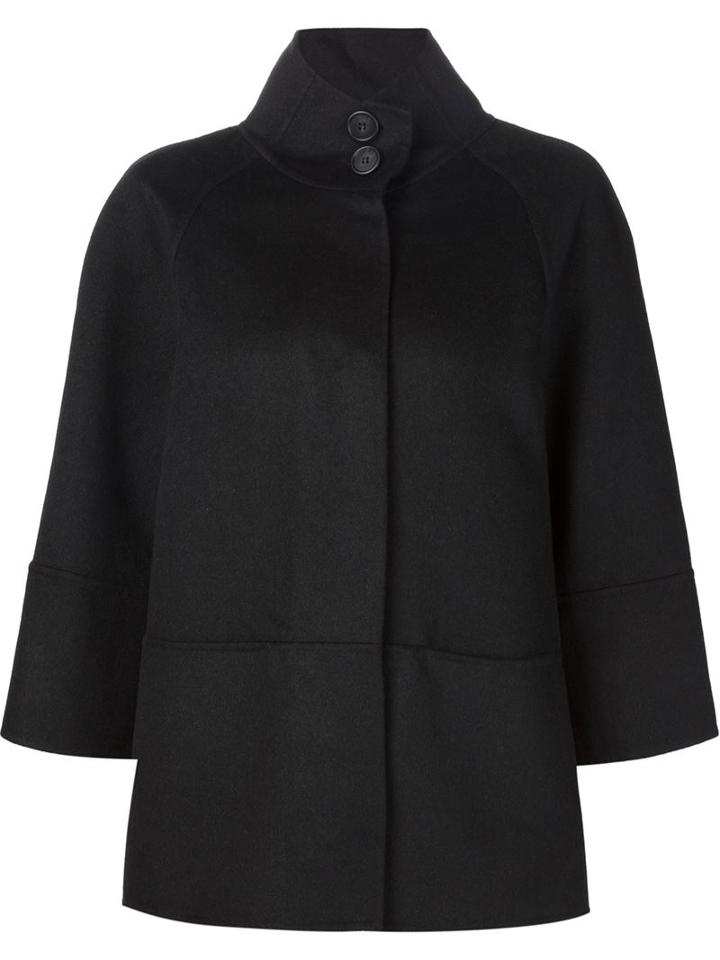 Carolina Herrera Turtleneck A-line Jacket