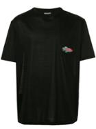 Lanvin Embroidered Fish T-shirt - Black