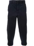 Cityshop Cropped Trousers, Men's, Size: Large, Blue, Cotton/polyurethane/tencel