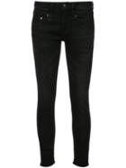 R13 Skinny Low-rise Jeans - Black