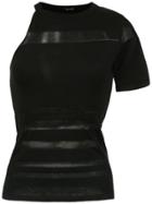 Tufi Duek One Shoulder Top - Black