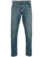Michael Kors Straight-leg Jeans, Men's, Size: 32, Blue, Cotton/spandex/elastane
