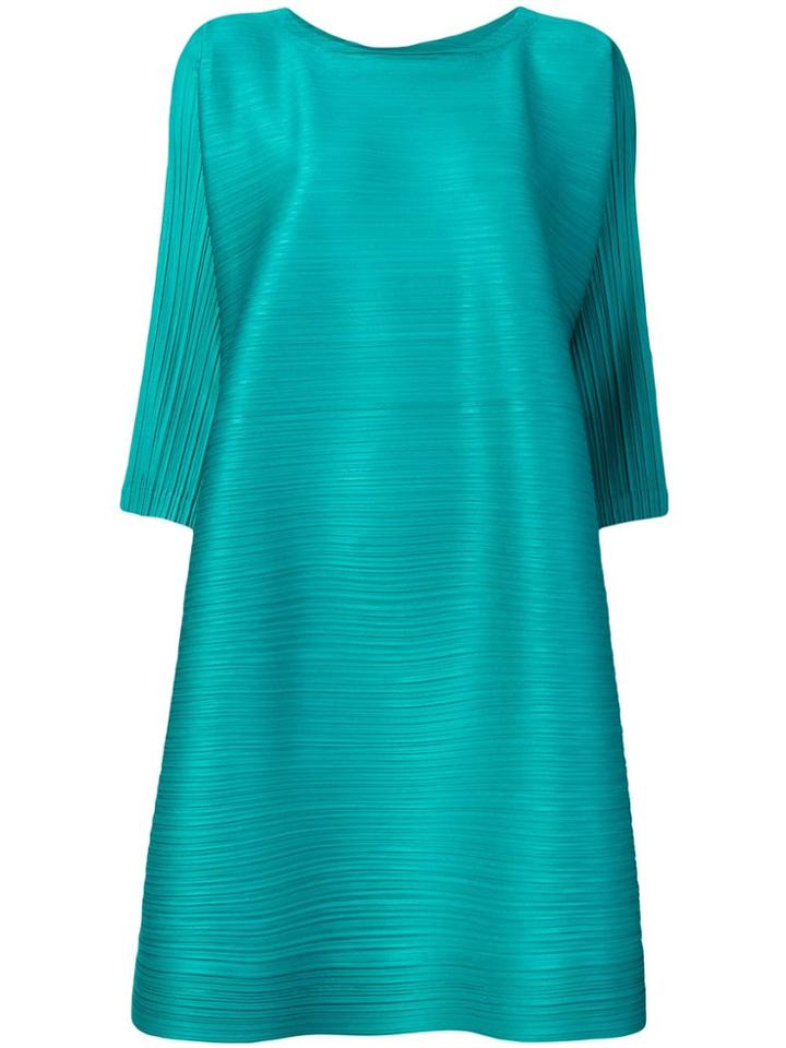 Pleats Please By Issey Miyake Merry Bounce Tunic - Green