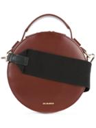 Jil Sander Round Crossbody Bag - Red