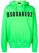 Dsquared2 Logo Hoodie - Green