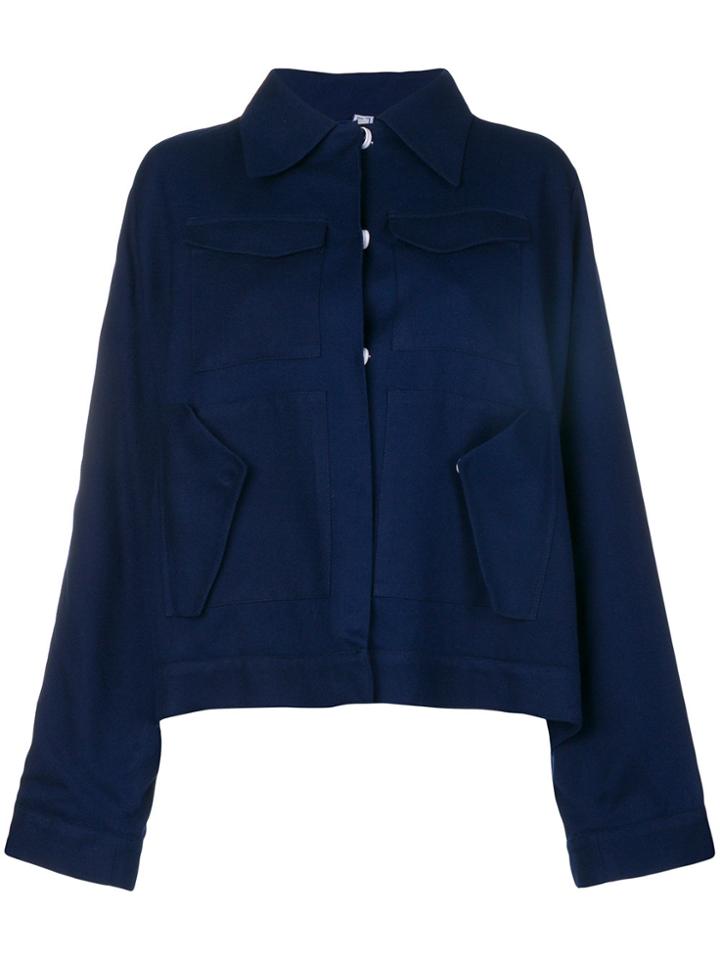 Richard Malone Split Arm Jacket - Blue