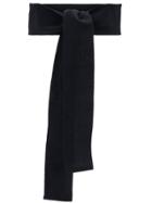Peter Taylor Tie Waist Belt - Black
