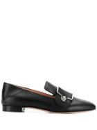 Bally Maelle Buckle Loafers - Black
