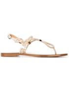 Sergio Rossi Rope Flat Sandals