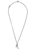 Saint Laurent 'diva' Necklace, Women's, Metallic