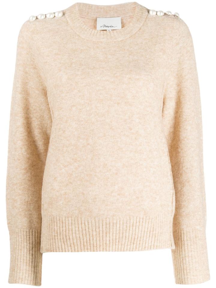 3.1 Phillip Lim Pearl Shoulder Jumper - Neutrals