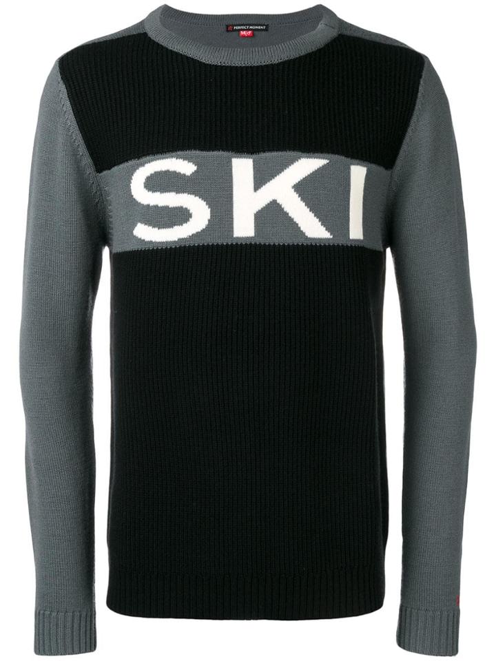 Perfect Moment Ski Sweater Ii - Grey