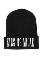 Marcelo Burlon County Of Milan Kids 'staff' Hat, Boy's, Size: 52 Cm, Black