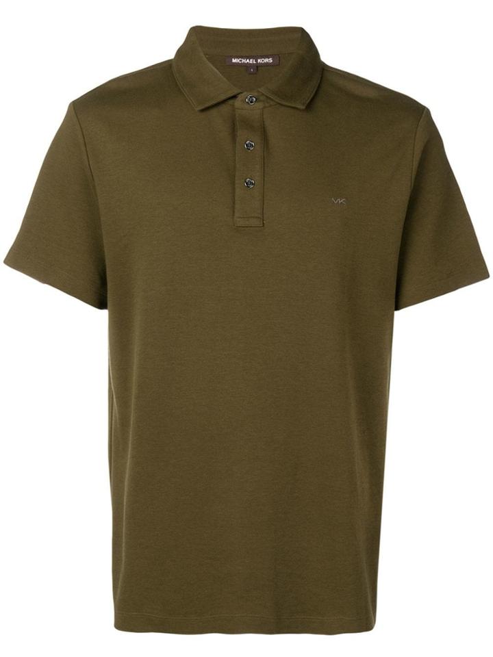 Michael Michael Kors Logo Polo T-shirt - Green