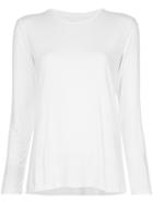 Majestic Filatures Round Neck Jersey, Women's, Size: 4, White, Spandex/elastane/cupro