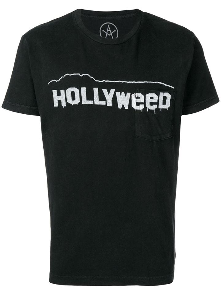 Local Authority Hollyweed T-shirt - Black