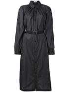 Lemaire - Belted Trench Coat - Women - Nylon - 40, Black, Nylon