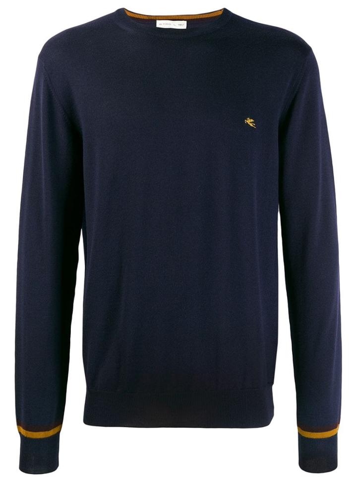 Etro Crewneck Jumper - Blue