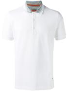 Missoni Contrast Collar Polo Shirt, Men's, Size: Xxxl, White, Cotton