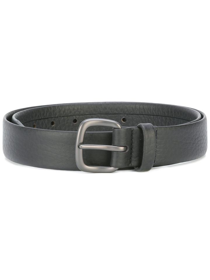 Orciani Buckled Belt, Men's, Size: 120, Black, Leather