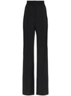 Rockins Contrast Stripe Wide-leg Trousers - Black