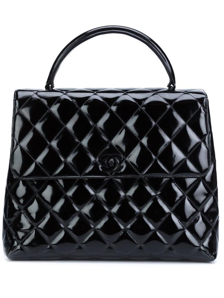 Chanel Vintage 'kelly' Quilted Tote
