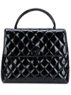 Chanel Vintage 'kelly' Quilted Tote