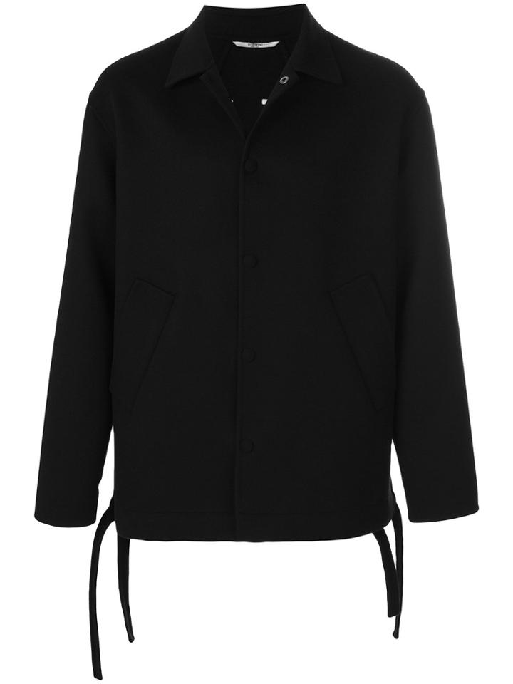Valentino Virgin Wool Blend Jacket - Black