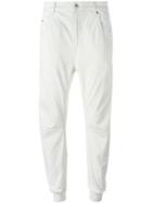 Diesel Tailored Trousers, Women's, Size: 30, White, Lyocell/cotton/spandex/elastane