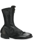 Guidi Zip Boots - Black