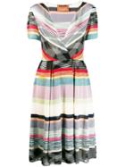 Missoni Striped Glitter Dress - Neutrals
