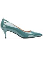Pollini Classic Pointed Pumps - Green