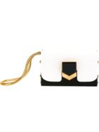 Jimmy Choo Lockett Miniaudere Clutch, Women's, White, Acrylic